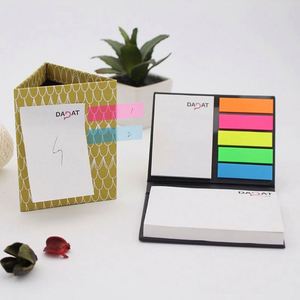Promotional PET Bookmarks and Size Combination Detachable Sticky Note Pocket Notepad for Memorandum of Cooperation/study/work - Product Image 3
