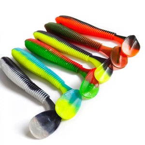 Esca morbida in PVC per la <span class=keywords><strong>pesca</strong></span> al luccio e al persico, esca artificiale in plastica morbida per luccio del nord - Product Image 6