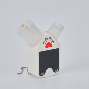 Alarma Respiratoria Veterinaria Recargable con Alerta Visual en Color Naranja y Blanco para Dispositivos de Monitoreo Animal - Product Image 2