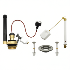 Kit de mécanisme de chasse d'eau et monobloc 1/2 pouce pour réparation et remplacement de toilettes - Product Image 3