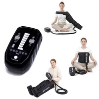 Máquina de Drenaje Linfático Xiamen Weiyou, Dispositivo de Compresión Neumática de 8 Cámaras, Presoterapia, Masajeador de Compresión Corporal Completa