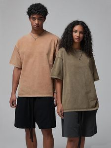 T-Shirt oversize con Logo personalizzato all'ingrosso per gli uomini decapaggio brezza Casual t-Shirt Slim <span class=keywords><strong>Fit</strong></span> stampa il mio Design t-Shirt per gli uomini - Product Image 5