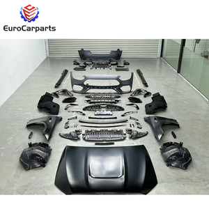 2023 classe C <span class=keywords><strong>W206</strong></span> C63 1:1 Kit de carrosserie large nouveaux tuyaux d'échappement de diffuseur de calandre de pare-chocs avant pour <span class=keywords><strong>W206</strong></span> à C63 - Product Image 1