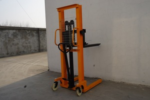 Chariot élévateur manuel électrique pour palettes 500kg 1000kg 1500kg, transpalette hydraulique, chariot élévateur à mât télescopique - Product Image 3