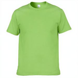 Camisetas Casuales Personalizadas para Hombre, Venta al Por Mayor, 100% Algodón Premium, 180g, Tejido Transpirable, Ecológico, Liso, Teñido, Estampado Ligero - Product Image 3