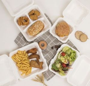 Recipiente Para Alimentos De Cana De Azucar Desechable De Pulpa De <span class=keywords><strong>Bagazo</strong></span> Caja Biodegradable - Product Image 4