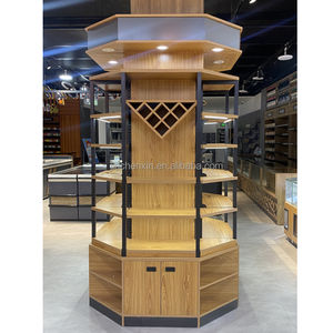 <span class=keywords><strong>Scaffale</strong></span> a Colonna Personalizzato, Espositore Multifunzionale per Supermercati, Scaffalatura Circolare per Pilastri - Product Image 3