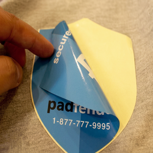 Pegatinas Personalizadas de PVC para Ventanas de Doble Cara, Impresión UV, Resistentes a la Intemperie, Ecológicas, Barnizado Brillante, Fácil Aplicación y Remoción - Product Image 1