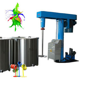 Équipement de mélange et de dispersion de qualité alimentaire SUS316L, machine de fabrication de peinture pour produits chimiques avec composant de moteur à haute sécurité - Product Image 1