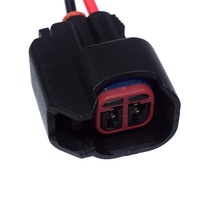 Konektor Injektor Bahan Bakar 2 Cara, Klip Kabel Colokan EV6 EV14 Potongan Pigtail & Sambungan