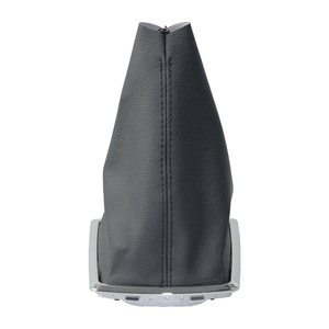 Ford Focus Gear <b>Shift</b> <b>Knob</b> Dust Cover Leather Black Electroplated Frame Car Accessory - Product Image 1