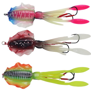Señuelo de Pesca Ya Jie para Calamar, 15cm 60g, Cebo Suave para Pesca en Agua Salada, Señuelo para Pesca en Barco - Product Image 5