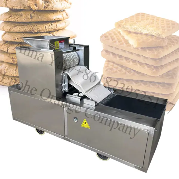 आपूर्तिकर्ता के लिए स्वचालित मिनी बिस्किट कुकी जमाकर्ता मशीन औद्योगिक रोटरी कुकी बिस्किट बनाने की मशीन