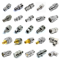 Adaptador de conector RF UHF SO239 PL259 de fábrica a SMA BNC TNC N F N Tipo de enchufe macho Adaptador de conector hembra Conectores coaxiales RF
