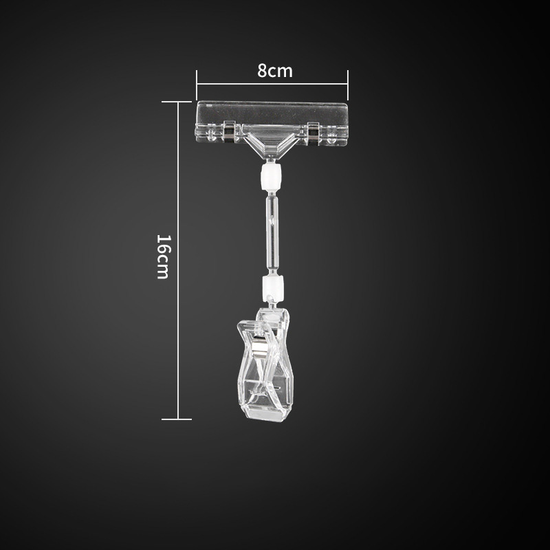Clip transparent moyen