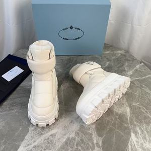 Botas de Nieve Otoño 2025, Transpirables, Térmicas, Unisex, de Tobillo, Felpa, Casuales, Blancas, para Exteriores, Cómodas, de Piel de Oveja, Antideslizantes - Product Image 2