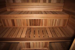 Nuova <span class=keywords><strong>Sauna</strong></span> da Esterno di Alta Qualità in Legno Termotrattato, Bagno Turco per 2-6 Persone, Vasche <span class=keywords><strong>Spa</strong></span>, Cabina <span class=keywords><strong>Sauna</strong></span> - Product Image 6