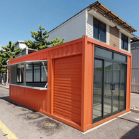 Xinheng Conteneur Moderne de Style Glacier de 40 Pieds, Magasin de Détail Préfabriqué, Maisons Conteneur Élégantes