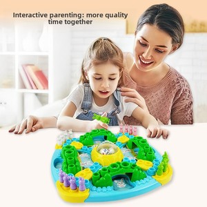 Jeu de société éducatif pour enfants Lapin Mignon : <span class=keywords><strong>Échecs</strong></span> Volants, Piège au Lapin, Jouet interactif familial multijoueur - Product Image 2