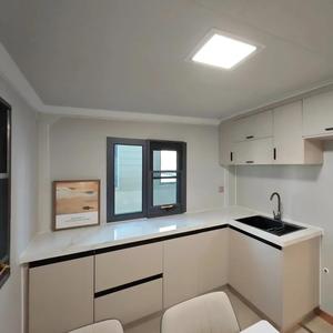 Container Studio Moderno Espandibile Compatto <span class=keywords><strong>da</strong></span> 20 piedi, Consegna Completa, Lavorazione Minima sul Sito, Certificato CE, Soggiorno e Cucina - Product Image 5