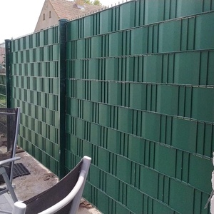 <strong>Green</strong> <strong>Color</strong> PVC Privacy Fence <strong>Net</strong> Blends with Garden Environment for Natural Looking Barrier - Product Image 4