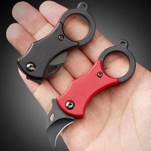 Micro Stainless Steel Traveling Pocket Tool Lightweight Polymer Handle Keyring Pendant for Carton Box Opener <b>Paper</b> Slicing - Product Image 1