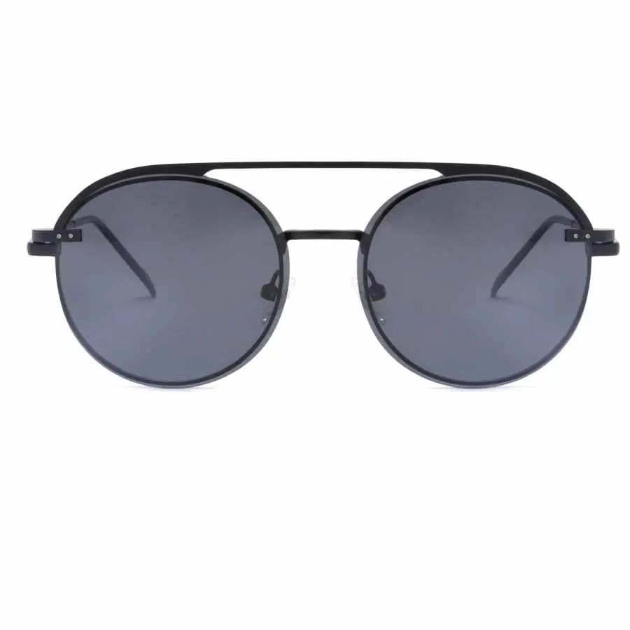 RY1028 Hot sales Ready Stock Round Metal frames glasses with sunglasses polarized magnetic clip on sunglasses