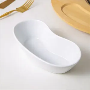 New Product Home Restaurant Cheese Chocolate Fondue Cookware Butter Warmers Ceramic Fondue Set Bowl With Wooden Tray