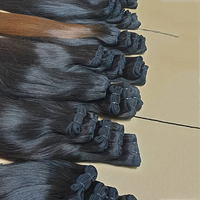 Lots de Cheveux Humains Vierges Alignés Naturellement, Qualité 12A 15A, Lisses Comme des Baguettes, Double Tissage, Origine Vietnamienne, Vente en Gros pour Fournisseurs