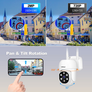 Neuer SriHome CCTV 2MP FHD Monitor Home Drahtloses Überwachungs kamerasystem 4CH NVR Kit Unterstützung Zwei-Wege-Audio - Product Image 4