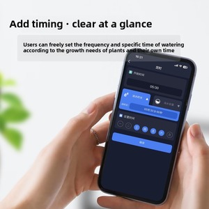 Système d'irrigation intelligent WiFi <span class=keywords><strong>Arrosage</strong></span> <span class=keywords><strong>automatique</strong></span> des plantes à énergie <span class=keywords><strong>solaire</strong></span> avec capteur d'humidité du sol - Product Image 4