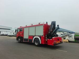 סינוטרוק הובו 4*4 הצלה חירום 8cbm מגדל מים אש טנקר - Product Image 6