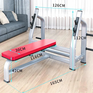 Banc de musculation plat commercial Maxsong YL008 : Banc de musculation robuste pour les salles de sport professionnelles - Product Image 6