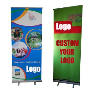 Expositor Enrollable Retráctil de Aluminio a Precio Económico, Soporte para Pancartas Enrollables para Ferias Comerciales y Promociones - Product Image 1