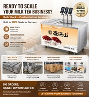 Distributeur de thé commercial DIY, machine à thé multi-saveurs, station de distribution de boissons automatique pour salon de thé et café