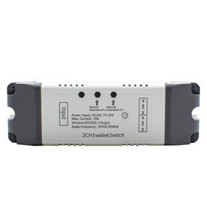 รีเลย์อัจฉริยะ F0903 รองรับ <span class=keywords><strong>Google</strong></span> Home เชื่อมต่อผ่าน EWeLink WiFi 2 ช่อง 7-32V สำหรับระบบอัตโนมัติในบ้าน สวิตช์มอเตอร์ Wifi ควบคุมด้วยคลื่นความถี่วิทยุ 433.92MHz - Product Image 6