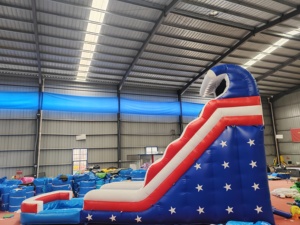 Scivolo d'Acqua a Forma di Palma con <span class=keywords><strong>Piscina</strong></span>, Adatto sia per Bambini che per Adulti - Product Image 4