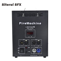 SITERUI – machine à feu à double tête DMX, machine à feu à deux têtes 200w pour les spectacles en extérieur