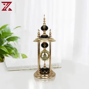 Reloj de mesa decorativo atique de lujo de alta gama, para decoración de tienda, artefactos, decoración del hogar