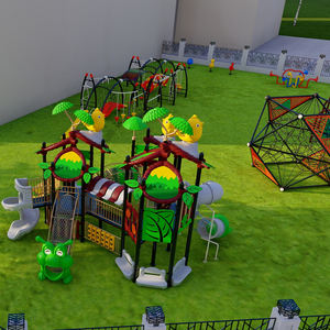 Équipement de terrain de jeu d'extérieur pour l'escalade, pour les écoles, les parcs et les attractions, innovant - Product Image 3