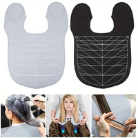 Bonne qualité cheveux teinture Silicone châle barbier coupe de cheveux Cape imperméable coiffure Permed cheveux collier