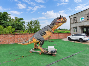 Maßgefertigtes Hochrealistisches Carnotaurus-Modell Halloween-Dekoration Outdoor Animatronisches Servo-Modell für Museumsausstellungen - Product Image 3