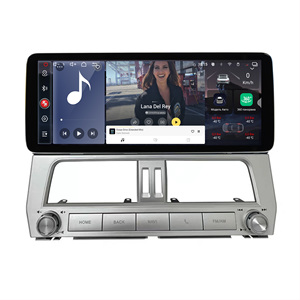 Penhui Cho Toyota Land Cruiser Prado 2018-2023 16 + 512GB Tinh Thể Âm Thanh <span class=keywords><strong>Android</strong></span> 14 Xe Đài Phát Thanh Máy Nghe Nhạc 12.3 Inch Màn Hình DSP 2 DIN - Product Image 2