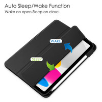 YUFINO casing Tablet kulit PU tahan air tahan guncangan penutup Cerdas modis untuk iPad Mini 6 TPU PC bahan gaya nirkabel
