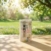 Étiquette thermorétractable durable personnalisée de haute qualité pour l'emballage des boissons, pour les bouteilles de thé au jasmin