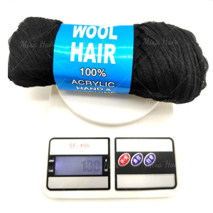 Vente en gros 70g <span class=keywords><strong>Cheveux</strong></span> synthétiques en <span class=keywords><strong>laine</strong></span> brésilienne de haute qualité Crochet Tressage Faux Locs <span class=keywords><strong>Afro</strong></span> Yaki Jumbo Boîte Tresse Acrylique Extension - Product Image 5