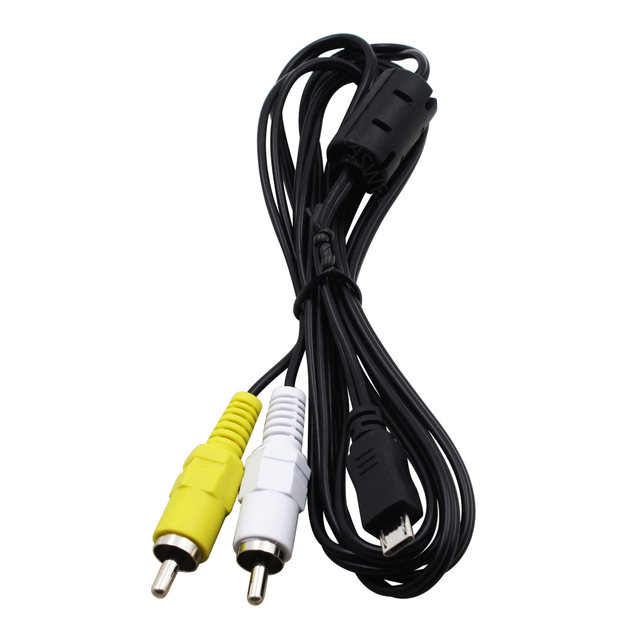 Micro USB Male to 2 RCA AV Adapter Cable Audio Video Cable