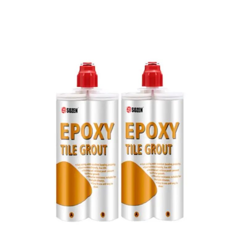 OEM Beautifying Agent Epoxy Tile Grout Sealer Waterproof Two Component Tile Adhesive