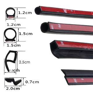 Bande <span class=keywords><strong>d</strong></span>'étanchéité en caoutchouc en forme <span class=keywords><strong>de</strong></span> Z pour vitres et portes <span class=keywords><strong>de</strong></span> voiture, bande <span class=keywords><strong>d</strong></span>'étanchéité creuse anti-intempéries, en promotion - Product Image 4