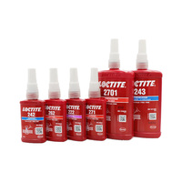 Loctiter 243 Threadlocker Adhésif Anaérobie Haute Résistance Bleu Rouge Résistance Moyenne Vis Verrouillage Mastic pour Boulon Écrou Métallique
